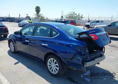 2019 Nissan Sentra Sv z USA, uszkodzony, nr VIN 3N1AB7AP1KY235604